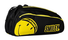 Prince x Smiley Tennis Racket Bag Tour 1 Comp (Racket Bag, Main Compartment, Thermal Compartment) 2025 black 3-pack